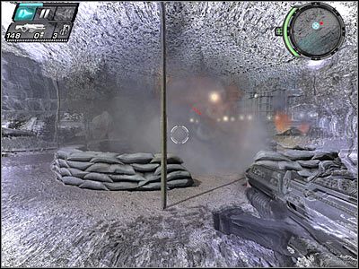 Samego działka możesz użyć, lecz nie będzie to jakiś dłuższy przerywnik - Etap 3 - New Blood cz.3 | TimeShift - TimeShift - poradnik do gry