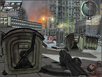 Z działa jeszcze nie korzystaj, ale zapamiętaj sobie to miejsce - Etap 4 - Infiltration cz.1 | TimeShift - TimeShift - poradnik do gry