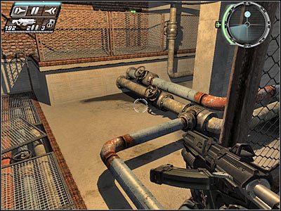 Po zapoznaniu się z informacją o prawdopodobnym zagrożeniu skieruj się do kolejnych pomieszczeń - Etap 4 - Infiltration cz.2 | TimeShift - TimeShift - poradnik do gry