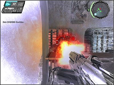 Skieruj się teraz w stronę prawego korytarza - Etap 5 - Ground Floor cz.5 | TimeShift - TimeShift - poradnik do gry