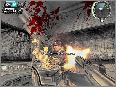 Skorzystaj ze znajdujących się tu drzwi - Etap 5 - Ground Floor cz.5 | TimeShift - TimeShift - poradnik do gry