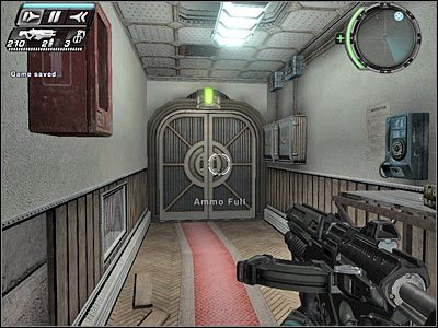 W tym momencie wszyscy wrogowie będą okupowali wyżej położony balkonik - Etap 6 - Heist cz.1 | TimeShift - TimeShift - poradnik do gry