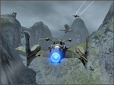 Jeśli natomiast chodzi o niszczenie myśliwców, musisz to robić w spowolnionym czasie (screen) - Etap 8 - Disputed Airspace cz.2 | TimeShift - TimeShift - poradnik do gry