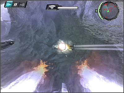 Po otrzymaniu informacji o kolejnym nalocie ze strony myśliwców zacznij przywiązywać większą wagę do niszczenia min, tym bardziej, iż wiele z nich będzie podążało w stronę zeppelina z dużą prędkością - Etap 8 - Disputed Airspace cz.2 | TimeShift - TimeShift - poradnik do gry