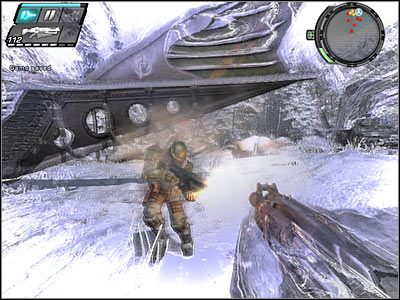 W dalszym ciągu powinieneś używać snajperki - Etap 9 - Better Late... cz.1 | TimeShift - TimeShift - poradnik do gry