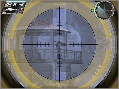 Jeśli pasek ci się jeszcze całkowicie nie wyczerpał, zabij też paru innych wrogów - Etap 10 - Point of Impact cz.2 | TimeShift - TimeShift - poradnik do gry