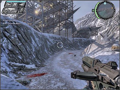 Możesz już ponownie skierować się w stronę tej ścieżki - Etap 10 - Point of Impact cz.3 | TimeShift - TimeShift - poradnik do gry