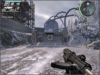 Za rogiem stoi trzech przeciwników - Etap 10 - Point of Impact cz.3 | TimeShift - TimeShift - poradnik do gry