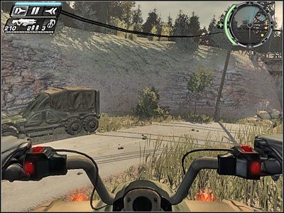 Podjedź troszeczkę dalej, lecz zatrzymaj się przy niewielkich głazach - Etap 12 - Road Trip cz.1 | TimeShift - TimeShift - poradnik do gry