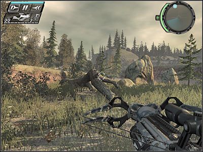 Najwięcej problemów sprawi ci zapewne ukatrupienie ukazanego na screenie nowego typu przeciwnika - Etap 13 - Forced Entry cz.1 | TimeShift - TimeShift - poradnik do gry