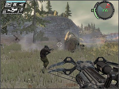 Kolejny sprint powinien już być skierowany w stronę bazy - Etap 13 - Forced Entry cz.2 | TimeShift - TimeShift - poradnik do gry