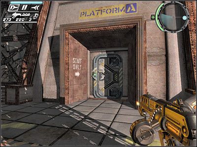 Przed Tobą korytarz wypełniony czterema pułapkami - Etap 14 - Test Labs cz.1 | TimeShift - TimeShift - poradnik do gry