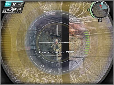 Skorzystaj ze znajdującej się tu drabiny, tak aby zejść na niższy balkonik - Etap 15 - Factory Recall cz.1 | TimeShift - TimeShift - poradnik do gry