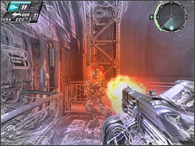 Wciśnięcie przycisku spowodowało opuszczenie dolnej części drabiny - Etap 16 - Some Assembly Required cz.3 | TimeShift - TimeShift - poradnik do gry