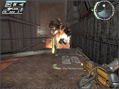 Jak się zapewne domyślasz, będziesz tu musiał skorzystać z funkcji zatrzymania upływu czasu - Etap 16 - Some Assembly Required cz.4 | TimeShift - TimeShift - poradnik do gry