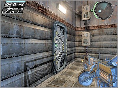 Zbliżasz się do nowego dużego pomieszczenia - Etap 17 - Sabotage cz.2 | TimeShift - TimeShift - poradnik do gry