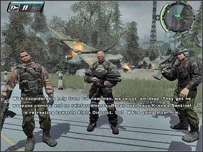 Przez kilkanaście najbliższych sekund będziesz pełnił rolę strzelca pokładowego - Etap 19 - Drive-By cz.1 | TimeShift - TimeShift - poradnik do gry