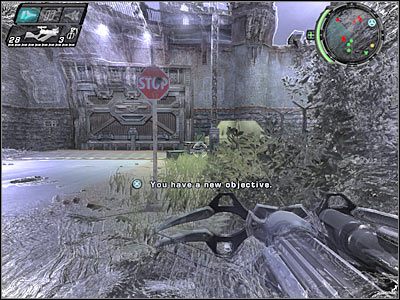 Nie przejmuj się znajdującymi się nad Tobą snajperami, gdyż nie będą Cię mogli dosięgnąć - Etap 19 - Drive-By cz.2 | TimeShift - TimeShift - poradnik do gry