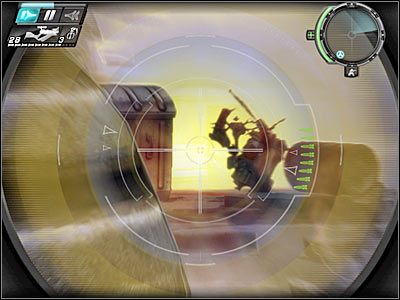 Teraz będziesz sobie musiał poradzić z kilkoma przeciwnikami uzbrojonymi w tarcze magnetyczne (screen) - Etap 20 - Gate Crashers cz.1 | TimeShift - TimeShift - poradnik do gry