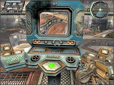 Wyjdź już z tego pomieszczenia (tą sama drogą) - Etap 21 - The Wind Tunnel cz.3 | TimeShift - TimeShift - poradnik do gry