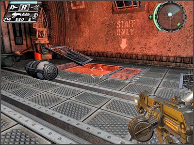 Chwilowo nikogo nie spotkasz, tak więc śmiało eksploruj kolejne korytarze - Etap 23 - En Route cz.2 | TimeShift - TimeShift - poradnik do gry