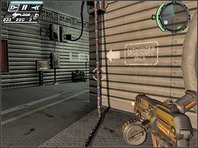 Domyślam się, że możesz mieć trochę problemów z odnalezieniem wyjścia z tego pomieszczenia - Etap 23 - En Route cz.4 | TimeShift - TimeShift - poradnik do gry