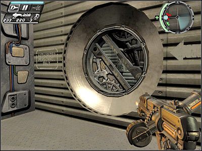 Skieruj się teraz w stronę niezbadanego wcześniej lewego korytarza - Etap 23 - En Route cz.4 | TimeShift - TimeShift - poradnik do gry