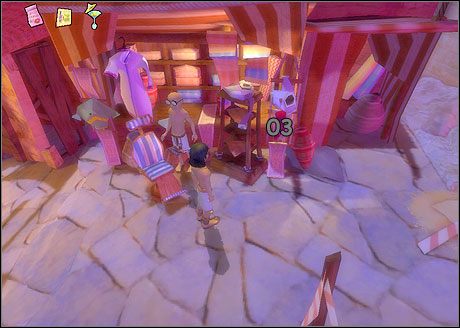 Po drodze miniesz Krawca, który okaże się fryzjerem - Poradnik do gry - Rozdział 1 - Pościg za złodziejami cz.1 | Ankh Serce Ozyrysa - Ankh: Serce Ozyrysa - poradnik do gry