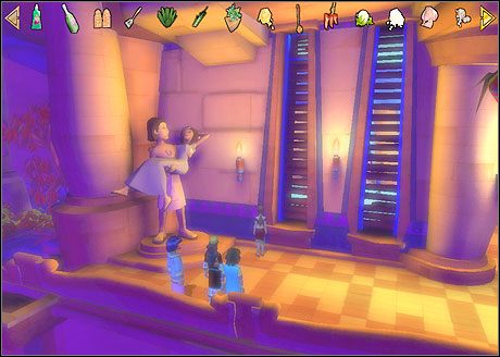 Wróć się tą samą drogą, aż na balkon, gdzie uprzednio stała księżniczka - Rozdział 2 - Nieproszeni goście cz.3 | Ankh Serce Ozyrysa - Ankh: Serce Ozyrysa - poradnik do gry