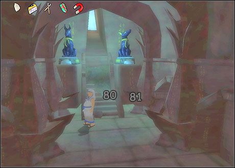 W świątyni jest bardzo ciemno - Rozdział 4 - Intrygi i kłamstwa cz.2 | Ankh Serce Ozyrysa - Ankh: Serce Ozyrysa - poradnik do gry