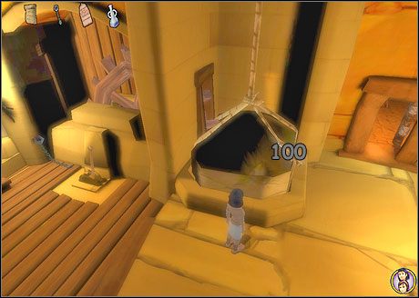 Wróć się do pomieszczenia z drzwiami i wybierz te po prawej - Rozdział 5 - Wielki mecz cz.2 | Ankh Serce Ozyrysa - Ankh: Serce Ozyrysa - poradnik do gry