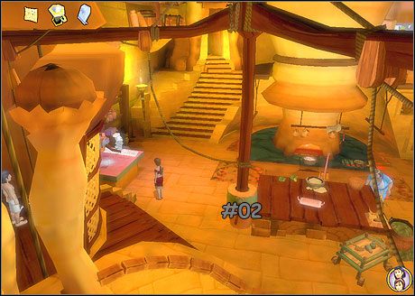 Zawieś na haku (kota w worku) i przełącz się na Tharę - Rozdział 5 - Wielki mecz cz.3 | Ankh Serce Ozyrysa - Ankh: Serce Ozyrysa - poradnik do gry