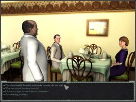 Zejdź do jadalni i porozmawiaj z Gardenerami - [Act 3] August 24, 1940 Evening cz.2 | Zło, które żyje pod słońcem - Agatha Christie: Zło, które żyje pod słońcem - poradnik do gry