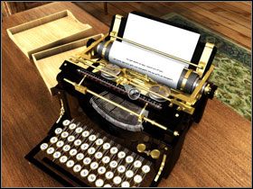 Po poruszeniu tematu Arleny, sprawdź maszynę do pisania Westona - [Akt 4] August 25, 1940 Morning cz.3 | Zło, które żyje pod słońcem - Agatha Christie: Zło, które żyje pod słońcem - poradnik do gry