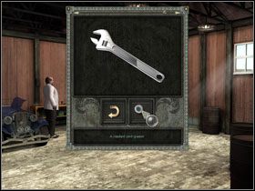 Zajrzyj do inwentarza, do pisma motoryzacyjnego oraz przyjrzyj się bliżej kluczowi francuskiemu - [Akt 4] August 25, 1940 Morning cz.3 | Zło, które żyje pod słońcem - Agatha Christie: Zło, które żyje pod słońcem - poradnik do gry