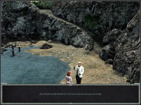 Teraz drogą do góry, na kamienistą plaże - [Akt 4] August 25, 1940 Morning cz.4 | Zło, które żyje pod słońcem - Agatha Christie: Zło, które żyje pod słońcem - poradnik do gry