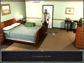 Idź do pokoju Blatta - z walizki wyciągnij rewolwer - [Akt 6] August 25, 1940 Afternoon cz.1 | Zło, które żyje pod słońcem - Agatha Christie: Zło, które żyje pod słońcem - poradnik do gry