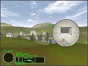 Najlepszym wyjściem będzie jeśli zaczniesz obchodzić budowlę z lewej strony aż do pozycji, w której czeka na Ciebie SnakeBite - Misja 10 - Operation Ronin | Delta Force Land Warrior - Delta Force: Land Warrior - poradnik do gry