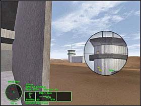 Gdy uporasz się z wrogami w wieży udaj się do punktu ewakuacji za rozbitym samolotem - Misja 16 - Operation Dark Cloud | Delta Force Land Warrior - Delta Force: Land Warrior - poradnik do gry