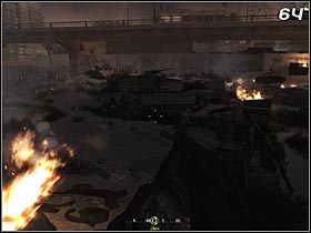 Działo przeciwlotnicze jest już wspomnieniem, można zatem dać sygnał lotnictwu - Bagno | Solucja Call of Duty 4: Modern Warfare - Call of Duty 4: Modern Warfare - poradnik do gry