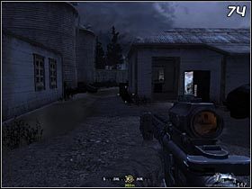 W tym miejscu po raz pierwszy zmierzysz się z psami - Polowanie | Solucja Call of Duty 4: Modern Warfare - Call of Duty 4: Modern Warfare - poradnik do gry