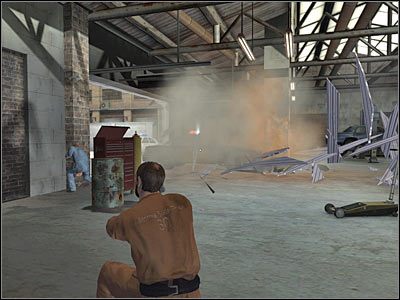 Cel: Escape Through Wall (Ucieknij przez zniszczony fragment ściany) - Rozdział 1 - Impact cz.2 | Kane & Lynch Dead Men - Kane & Lynch: Dead Men - poradnik do gry