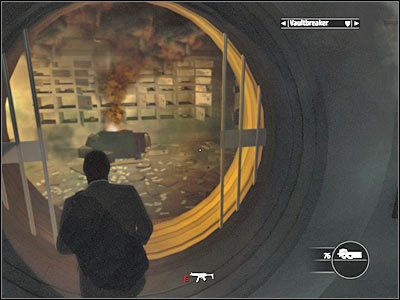 Cel: Join Lynch In The Lobby (Dołącz do Lyncha, broniącego się w holu głównym) - Rozdział 3 - Withdrawal cz.4 | Kane & Lynch Dead Men - Kane & Lynch: Dead Men - poradnik do gry