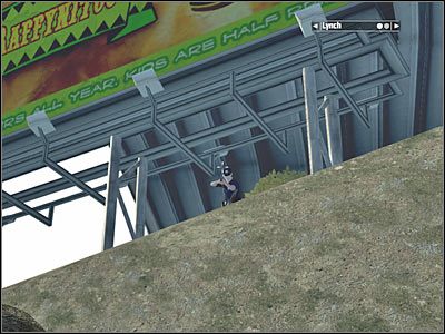 Uważaj na wrogów, którzy pojawią się na ukazanym na screenie wzgórzu - Rozdział 4 - Cracking Up cz.3 | Kane & Lynch Dead Men - Kane & Lynch: Dead Men - poradnik do gry