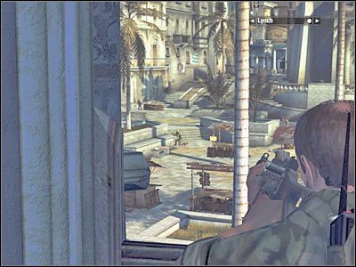 Postaraj się też z tego miejsca zabić wszystkich operatorów stanowisk maszynowych, tak aby nie musieć się z nimi później użerać - Rozdział 11 - Freedom Fighters cz.1 | Kane & Lynch Dead Men - Kane & Lynch: Dead Men - poradnik do gry