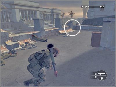 Oba pojazdy opancerzone zostały ukazane na screenie - Rozdział 12 - El Capitol cz.2 | Kane & Lynch Dead Men - Kane & Lynch: Dead Men - poradnik do gry