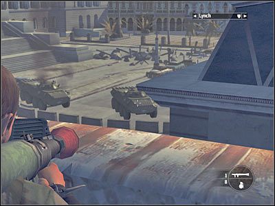 Podnieś szybko nową wyrzutnię, zwracając też uwagę na inne tego typu obiekty - Rozdział 12 - El Capitol cz.2 | Kane & Lynch Dead Men - Kane & Lynch: Dead Men - poradnik do gry