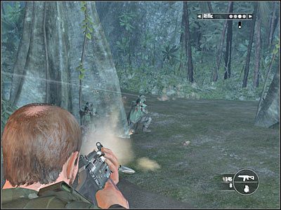 Dotrzesz teraz do ukazanego na screenie rozwidlenia - Rozdział 13 - Birds Eye View cz.3 | Kane & Lynch Dead Men - Kane & Lynch: Dead Men - poradnik do gry