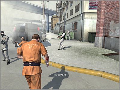 Załączy się tu krótka scenka przerywnikowa - Poradnik do gry - Rozdział 1 - Impact cz.1 | Kane & Lynch Dead Men - Kane & Lynch: Dead Men - poradnik do gry