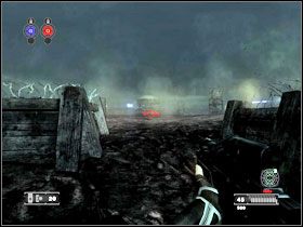 Po chwili rozgorzeje ostra wymiana zdań między Delgado a Rawlingsem, podczas której ten drugi zostanie postrzelony - The Path of Souls | World War II, 1942 | Clive Barkers Jericho - Clive Barkers Jericho - poradnik do gry